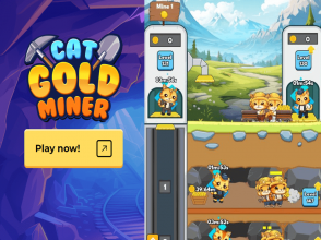 Cat Gold Miner - прокачиваем шахту кото-майнинга, зарабатываем $CATGM