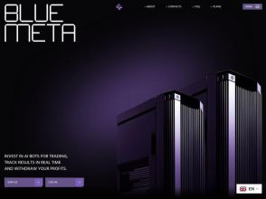 BlueMeta AI - 4.5% на 24ч, 112% после 24ч, 190% после 7дн, + СТРАХОВКА