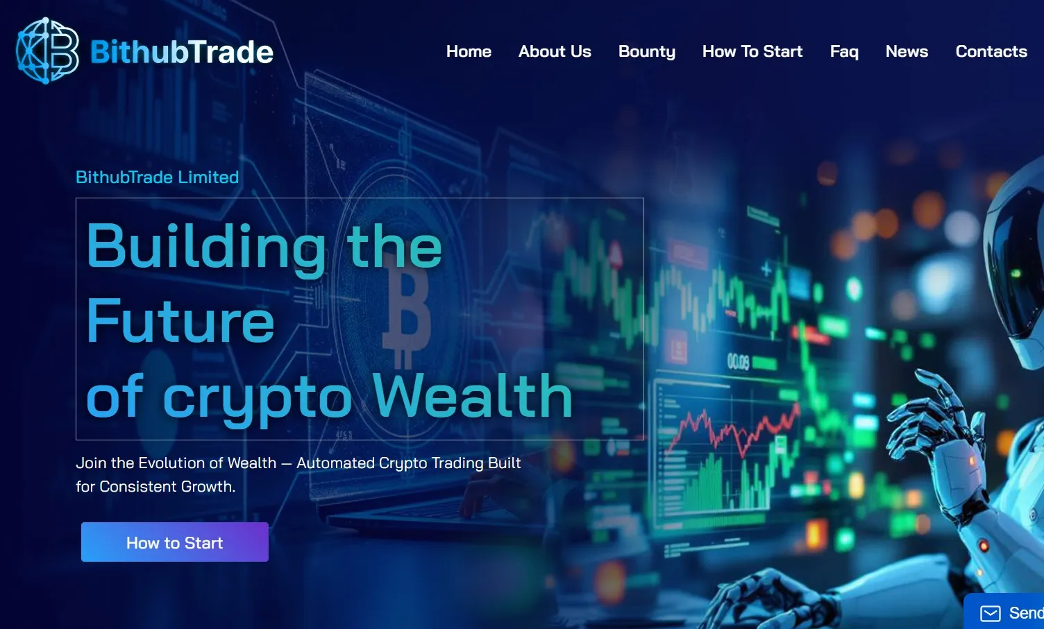 BithubTrade Ltd - редизайн фонда: 101.1% - 2500% после 1 - 10 дней, от $10