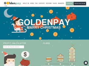 GoldenPay - почасовые выплаты от 0.13% бессрочно, инвестиции в трейдинг