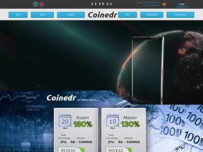 Coinedr - 2 выгодных тарифа с доходностью 3 – 4% за сутки на 10 и 20 дней