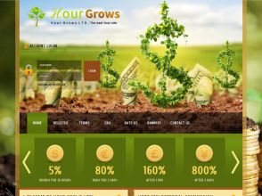 Hour Grows LTD - широкий выбор инвестиционных планов, депозит от 6 USD