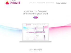 Trident Hill - мультивалютные инвестиции в 8 тарифных планов, от 3%/день