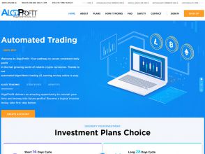 AlgoProfit - стабильные инвестиции в USD на 14 – 28 дней с доходом от 2.7%
