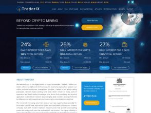 TraderiX - инвестиции в USD и BTC сроком на 5 дней и доходом 20 – 35%