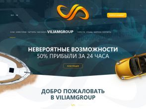 Viliam Group - сверхдоходный фаст-хайп с прибылью 50% за 24 часа (RUB)