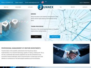 Junnex - высокодоходные вклады от 50 USD: 2 - 3.5% в сутки на 25 - 50 дней